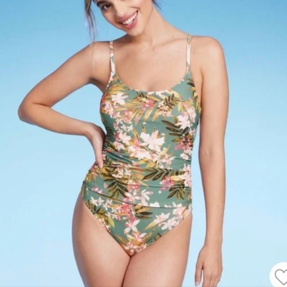 KONA SOL One Piece Floral Swimsuit